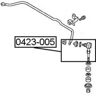 ТЯГА СТАБИЛИЗАТОРА ПЕРЕДНЯЯ фото