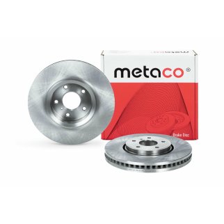 Диск тормозной передний вентилируемый metaco 3050-239 фото 3