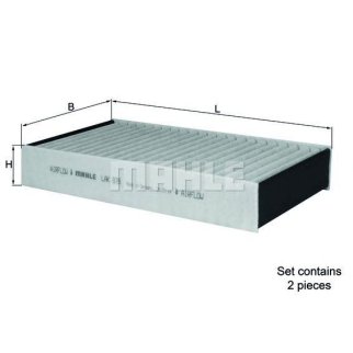 Фильтр салона MAHLE LAK 878S фото 2