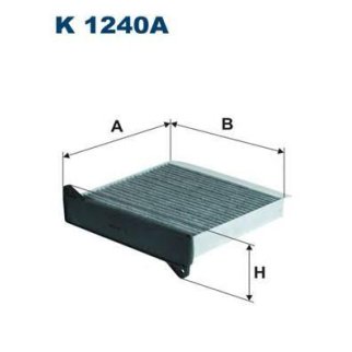 Фильтр салона FILTRON K 1240A фото