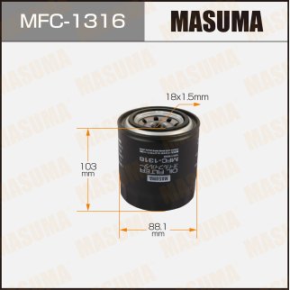 Фильтр масляный Masuma MFC-1316 фото