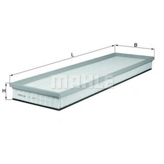 Фильтр воздушный KNECHT LX 4671 фото 2 Фильтр воздушный KNECHT LX 4671 фото 2