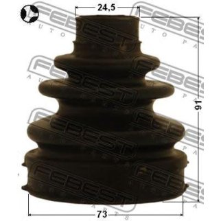 Пыльник ШРУСа FEBEST 0115-ZRT270T фото