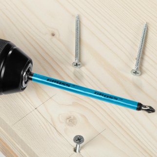 Набор бит PH2х127 сталь S2, (5шт) GROSS фото 6