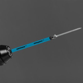 Набор бит PH2х127 сталь S2, (5шт) GROSS фото 1