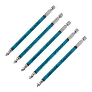 Набор бит PH2х127 сталь S2, (5шт) GROSS фото