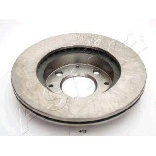 Диск тормозной передний вентилируемый ashika 60-04-413 фото