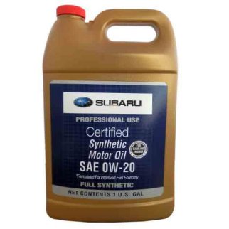 Масло моторное SUBARU Синтетическое 0W-20 SN 3.78л. фото