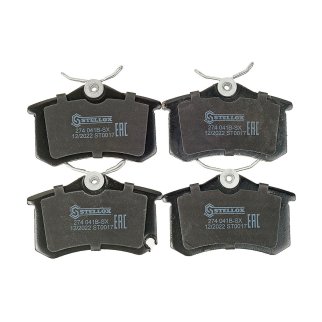 274 041B-SX_колодки дисковые з.! VW Golf 1.4i-2.0TDi 03>диск14,Skoda Fabia1.4i/1.9TDi 00> фото 2