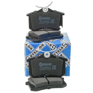 274 041B-SX_колодки дисковые з.! VW Golf 1.4i-2.0TDi 03>диск14,Skoda Fabia1.4i/1.9TDi 00> фото 6