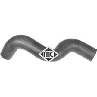 Патрубок радиатора Metalcaucho 09121 фото