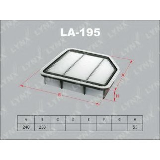 Фильтр воздушный LYNXauto LA-195 фото