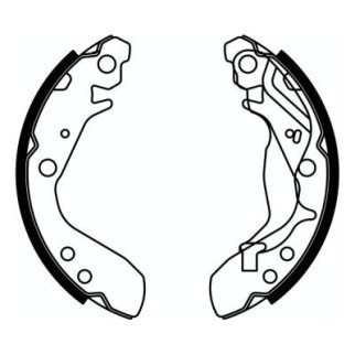 Колодки барабанные к-кт TRIALLI GF 4552 фото 3