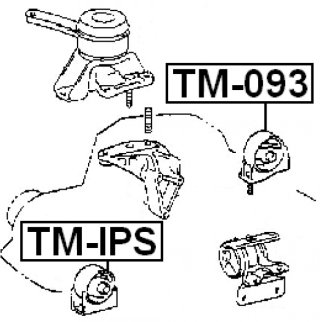 Опора двигателя TM-093 фото 2 Опора двигателя TM-093 фото 2