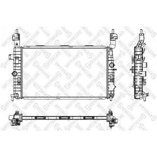 Радиатор основной Stellox 10-25350-SX фото