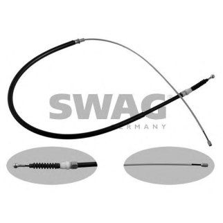 Трос ручного тормоза фото