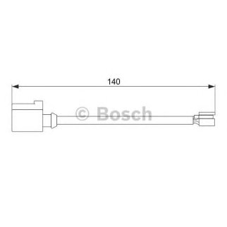 Датчик износа колодок BOSCH 1 987 474 566 фото
