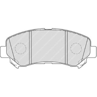 Колодки тормозные передние к-кт FERODO FDB4051 фото