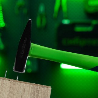 СИБРТЕХ 10319 Молоток слесарный, 300 г, фиберглассовая обрезиненная рукоятка фото 6