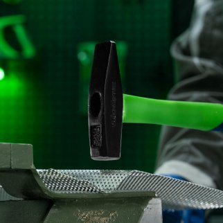 СИБРТЕХ 10319 Молоток слесарный, 300 г, фиберглассовая обрезиненная рукоятка фото 8