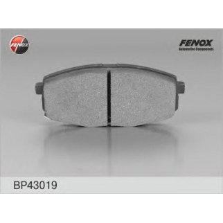 Колодки тормозные передние к-кт Fenox BP43019 фото