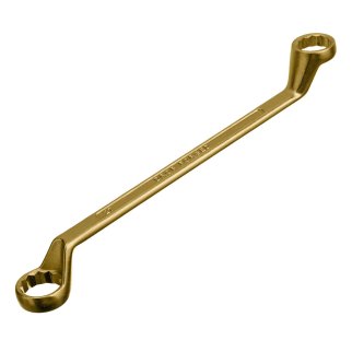 Ключ накидной 24х27мм желтый цинк СИБРТЕХ фото