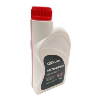 Антифриз LADA G12 готовый -40C красно-фиолетовый 1 л фото