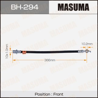 Шланг тормозной Masuma BH-294 фото