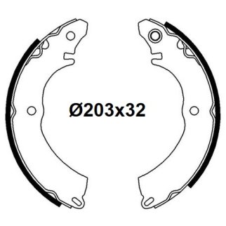 Колодки тормозные к-кт TRIALLI GF 4562 фото 3