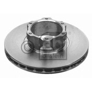 Диск тормозной передний вентилируемый FEBI 09678 фото