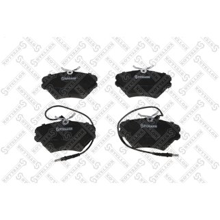 496 002B-SX_колодки дисковые передн.! с антискр. пл.Renault Laguna 1.8i/2.0i/2.2D 93-98 фото