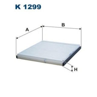 Фильтр салона FILTRON K 1299 фото