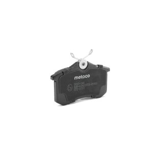Колодки тормозные задние дисковые к-кт metaco 3010-046 фото 2