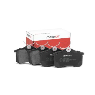 Колодки тормозные задние дисковые к-кт metaco 3010-046 фото