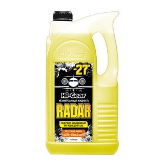 Жидкость омывателя зимняя Hi-Gear RADAR-27 4л. фото