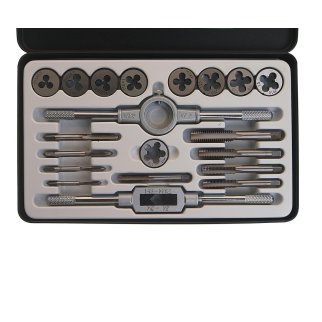 Набор метчиков и плашек метрический 20пр ROCK FORCE фото 2