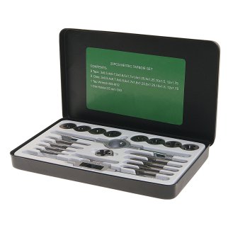 Набор метчиков и плашек метрический 20пр ROCK FORCE фото