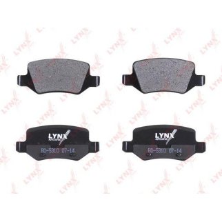 Колодки тормозные задние дисковые к-кт LYNXauto BD-5310 фото