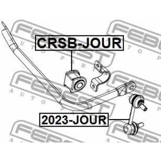 Стойка заднего стабилизатора FEBEST 2023-JOUR фото