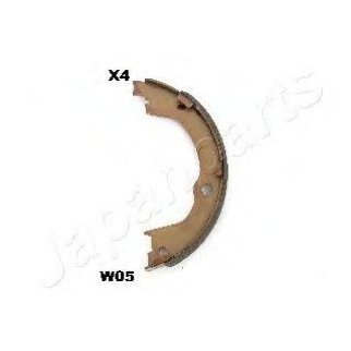 Колодки ручного тормоза к-кт Japanparts GF-W05AF фото