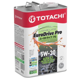 Масло моторное TOTACHI Eurodrive Pro LL C3 5W30 синт 4л фото