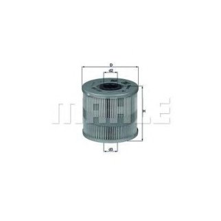 Фильтр масляный KNECHT OX 122 D фото