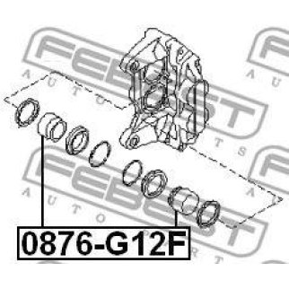 ПОРШЕНЬ СУППОРТА ТОРМОЗНОГО ПЕРЕДНЕГО , шт фото