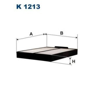 Фильтр салона FILTRON K 1213 фото