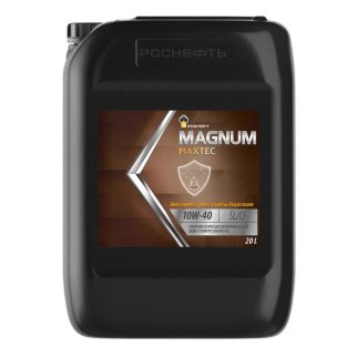 Масло моторное Rosneft Magnum Maxtec 10W-40 полусинтетическое 20 л 40814760 фото