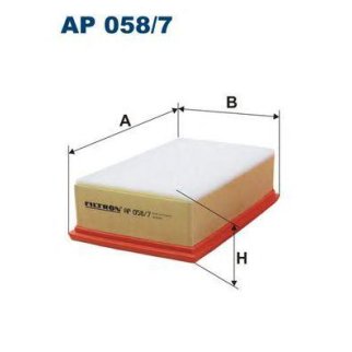 Фильтр воздушный FILTRON AP 0587 фото