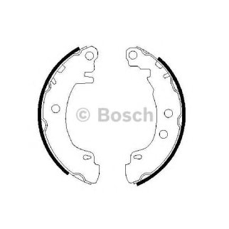 Колодки барабанные к-кт BOSCH 0 986 487 550 фото