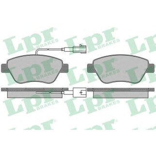 Колодки тормозные передние к-кт Lpr 05P1656 фото