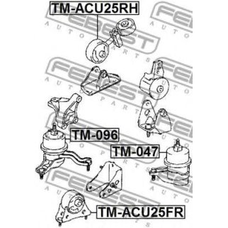 Опора двигателя TM-ACU25FR фото