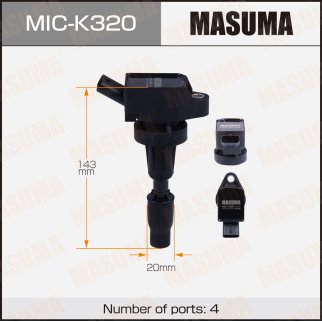 Катушка зажигания KIA CEED II MASUMA MIC-K320 фото
